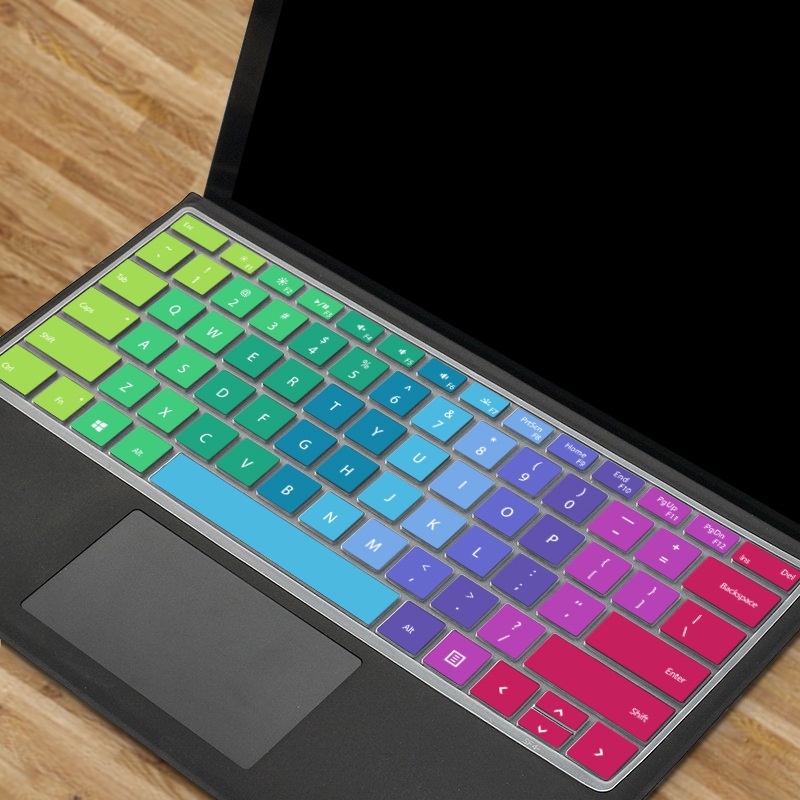 Tấm Lót Bảo Vệ Bàn Phím Máy Tính Bằng Silicon Tiện Dụng Cho Microsoft Surface pro 6 / 5 / 4 / X / pro7