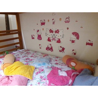 decal dán tường kitty