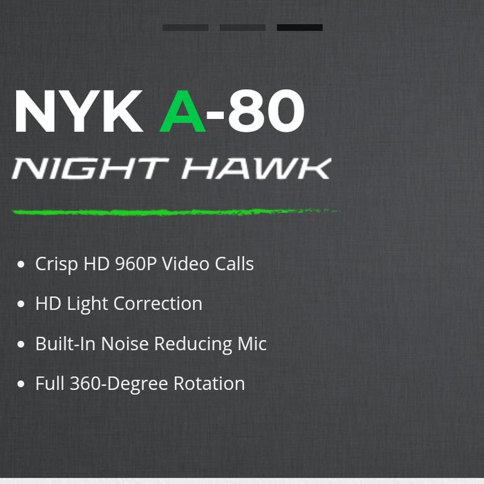Webcam Nyk A80 Thiết Kế Mới Chất Lượng Cao | BigBuy360 - bigbuy360.vn