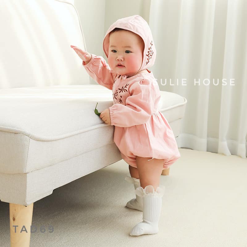 Tất bắp đùi len tăm chống trượt cổ hoa - TAD69