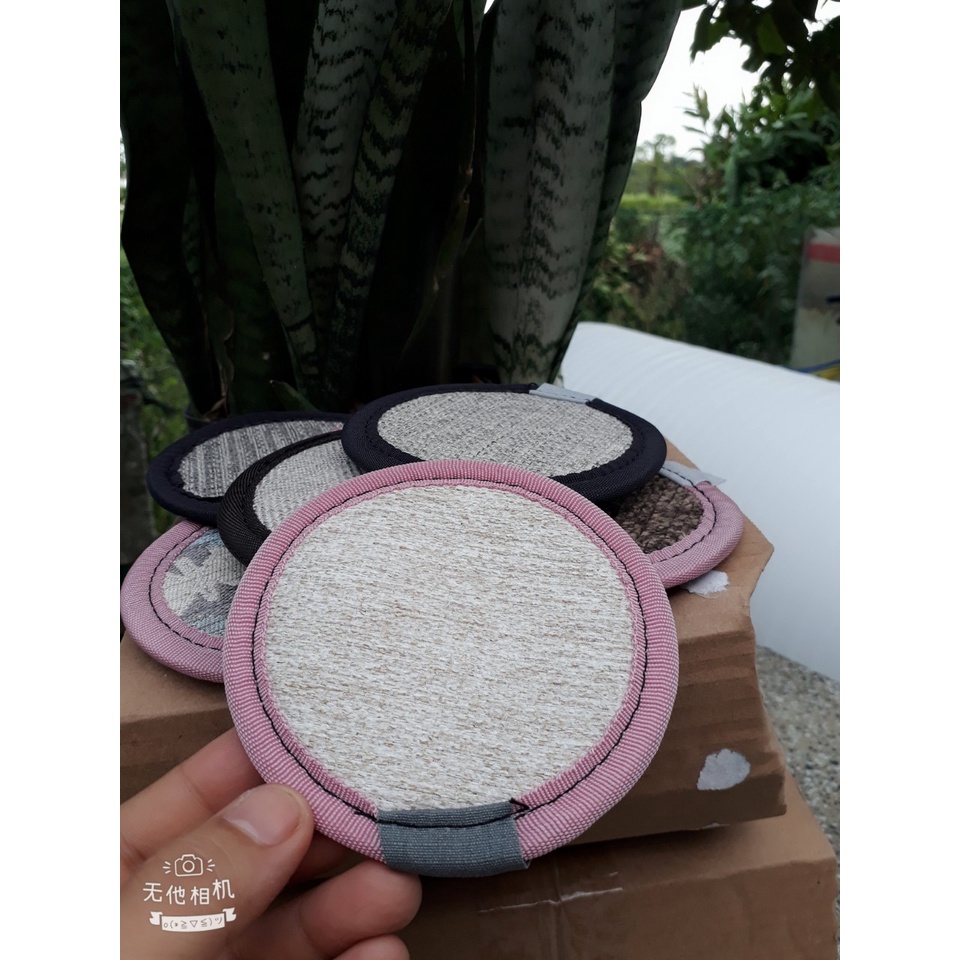 Miếng lót cốc,  ly, tách chất liệu vải nỉ chống thấm loại tròn