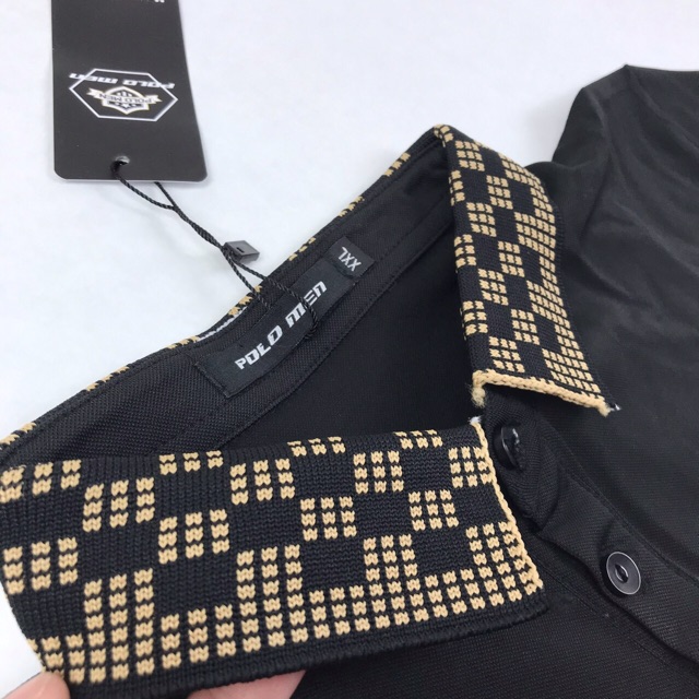 Áo Polo nam cotton gai logo thêu cao cấp | BigBuy360 - bigbuy360.vn