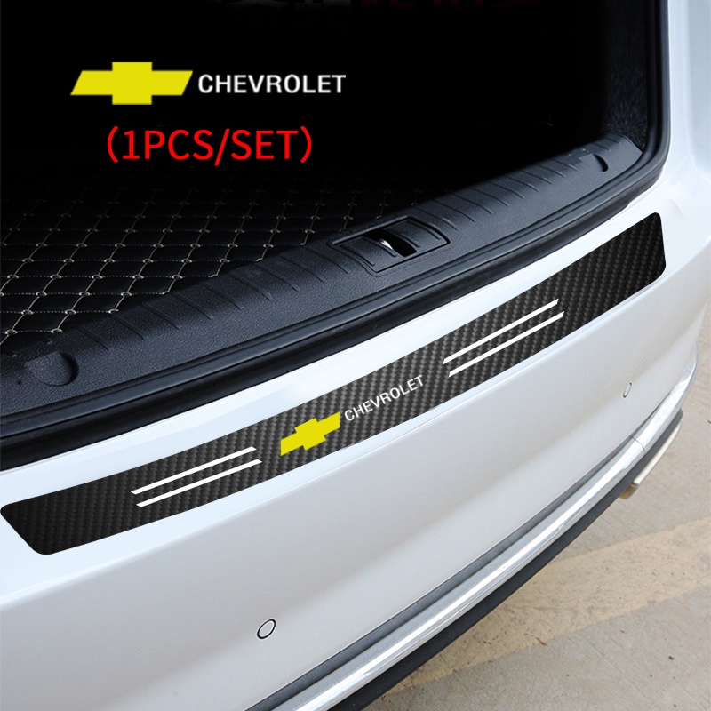 Dải Dán 3d Bằng Sợi Carbon Bảo Vệ Cốp Sau Xe Hơi Chevrolet Captiva Colorado Cruze Spark Malibu Aveo