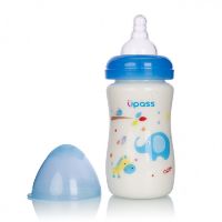 Bình sữa cổ rộng Upass 260ml