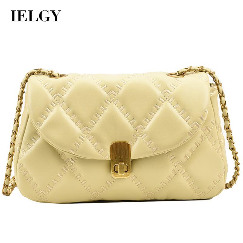 Túi Đeo Vai Có Dây Xích Thêu Họa Tiết Tinh Tế Thời Trang Cho Nữ