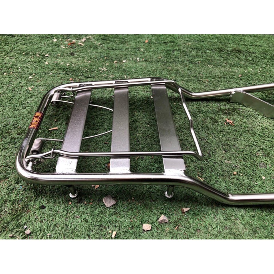 Baga sau  thanh dẹp có kẹp honda dame-Cub 78-79-80-81-86-inox