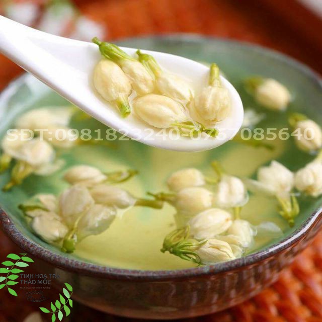 ( ảnh thât + video ) nụ nhài trắng sấy khô bảo vệ tim mạch 100 gram trà thảo mộc sỉ