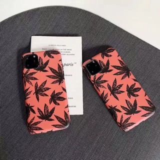 Ốp lưng iphone 11 11 pro max Xr Xs max Maple Leaf Soft TPU