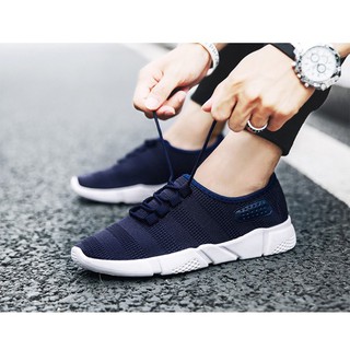 Giày sneaker thời trang nam MS10 - màu xanh