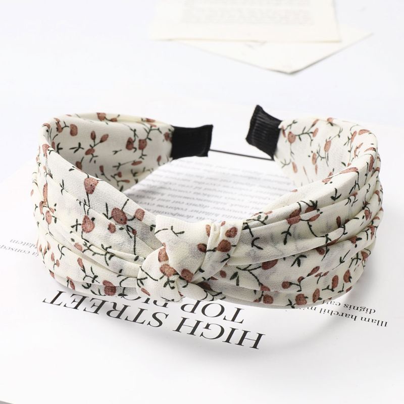 Băng Đô Thắt Nút Phong Cách Hàn Quốc Xinh Xắn Cho Nữ