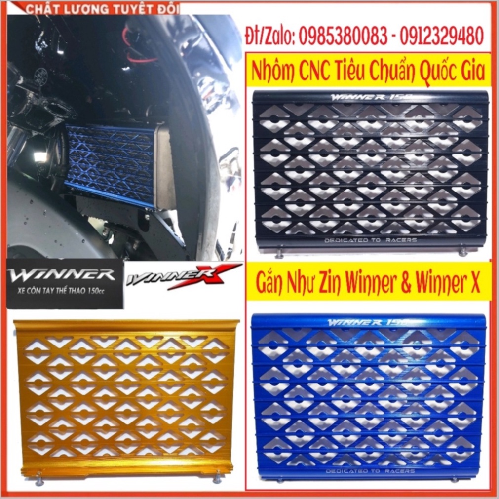 Che Két Nước Nhôm CNC Winner 150 / Winner X - Che Két Nước Winner 150 / Winner X Nhôm Chính Hãng Ảnh thật Sp