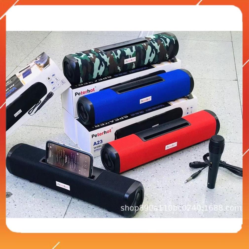 Loa bluetooth karaoke mini công suất lớn không dây có mic âm thanh siêu hay bass khỏe Bảo hành 1 đổi 1