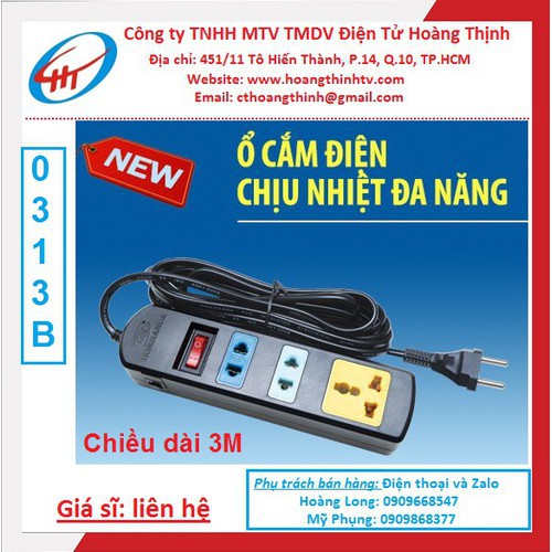 Ổ cắm điện 0313B