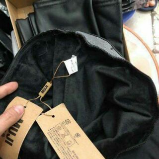 Quần da Muji xuất Nhật