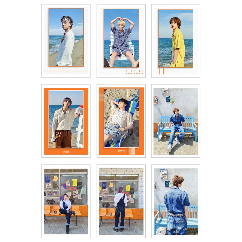[Ép Lụa] Lomo Card 45 Ảnh BTS - Butter Album Mobile Wallpapers