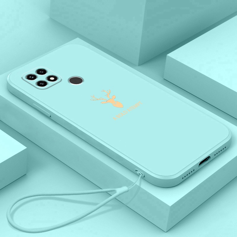 Ốp lưng oppo a15 oppo a15s a35 Ốp Điện Thoại Silicon Mềm Mịn Bảo Vệ Cho oppo a15 oppo a15s a35 YTLT01 viền vuông cute