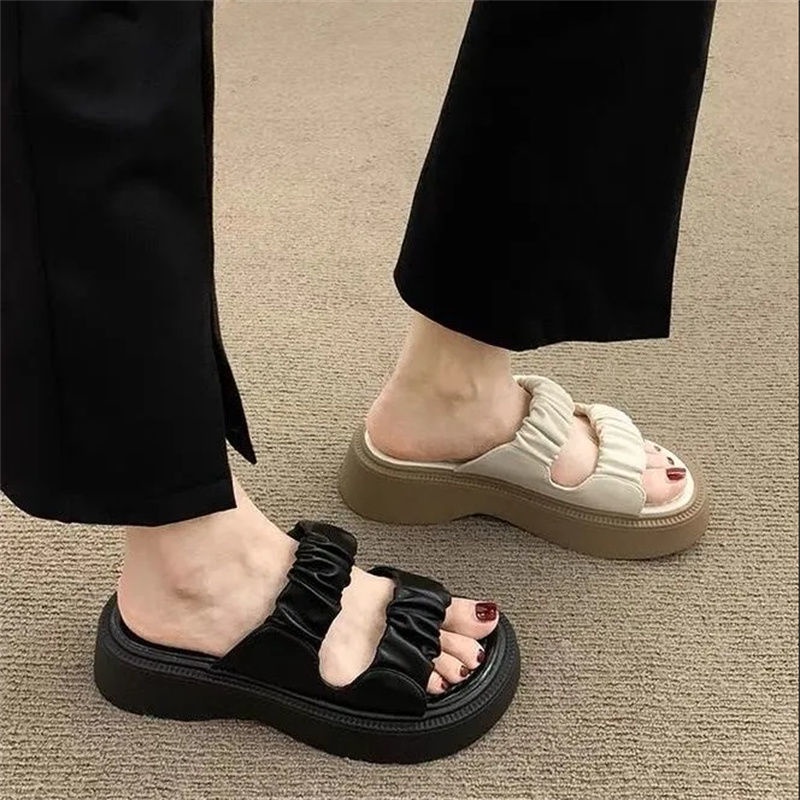 Dép Sandal Đế Dày Cao Cấp Thời Trang Mùa Hè Phong Cách Mới
