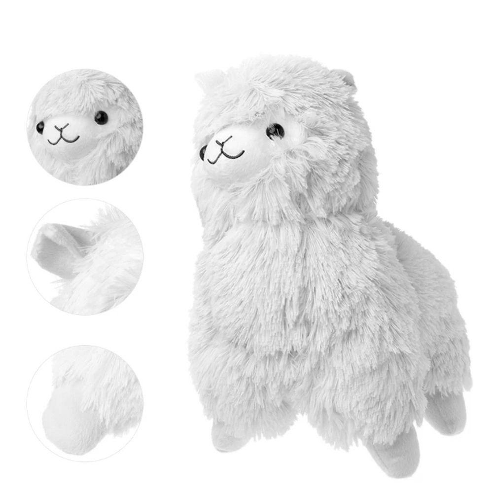 Búp Bê Nhồi Bông Hình Lạc Đà Alpaca Đa Sắc 25cm Mềm Mại