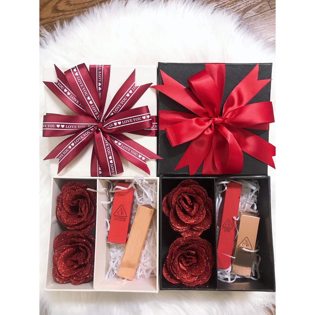 Hộp Hoa Nhũ Đựng Son Cao Cấp | BigBuy360 - bigbuy360.vn