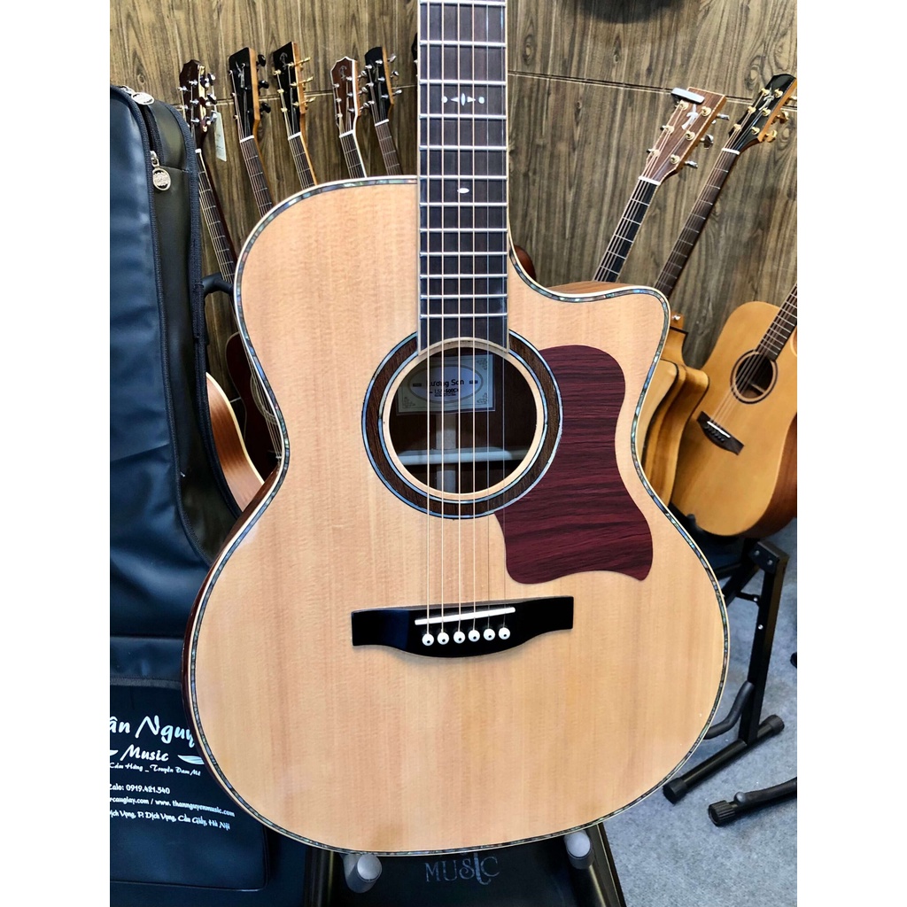 Đàn Guitar Acoustic Lương Sơn LA600CX Custom 2022 Cao Cấp TYTYmusic