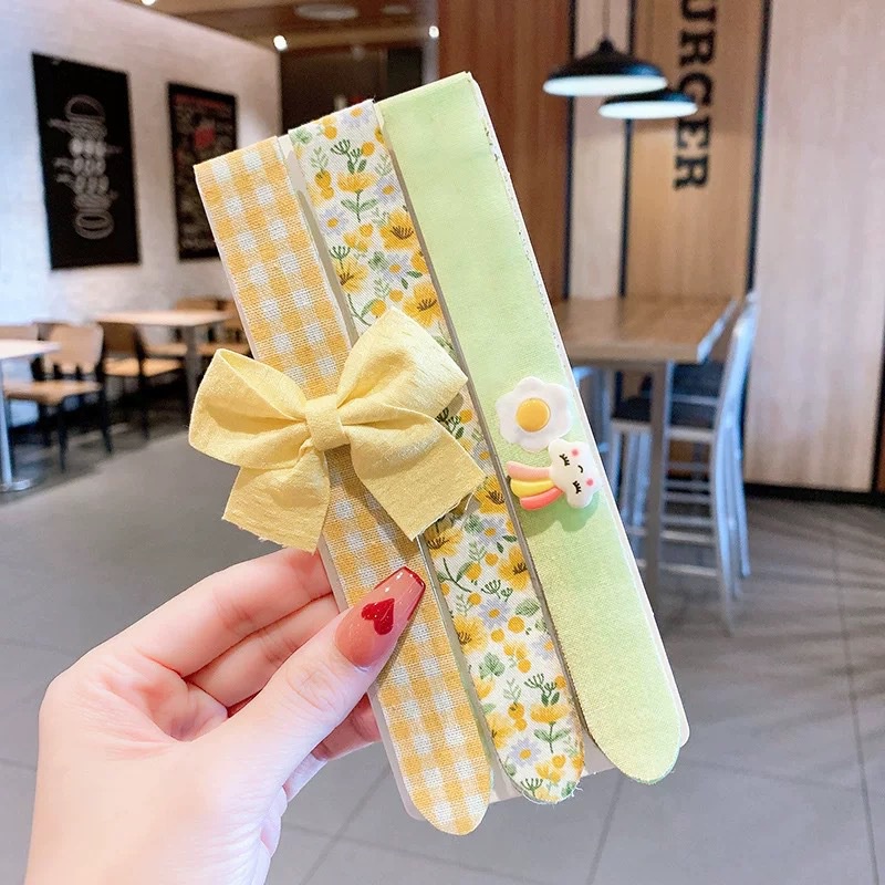 Set 3 cài tóc cho bé màu sắc ngọt ngào - UniLabel