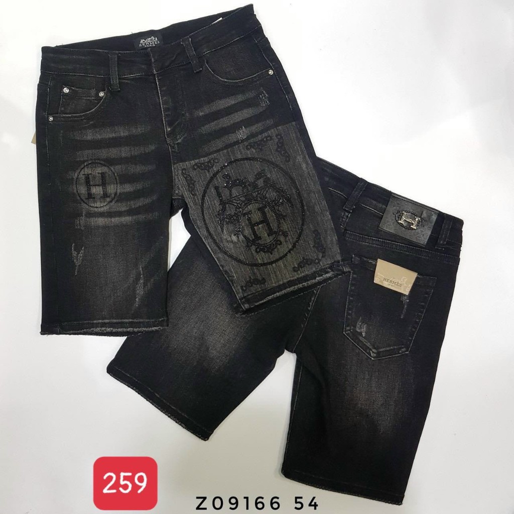 Quần Short Nam Chất Jean Co Giãn, Quần Đùi Nam thời trang cao cấp MuradFashion NT43