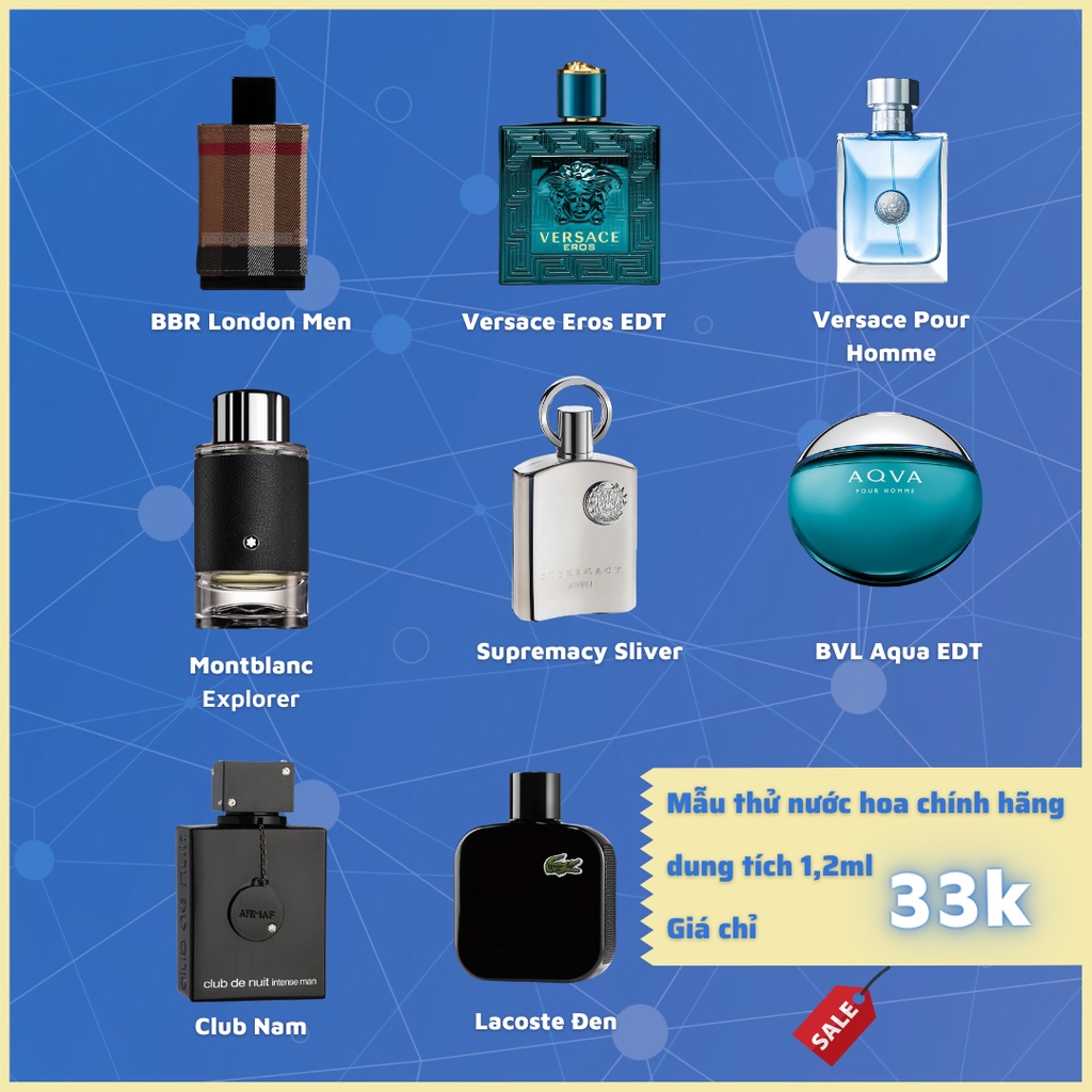 Mẫu thử nước hoa nam 1,2ml dạng chấm | BigBuy360 - bigbuy360.vn
