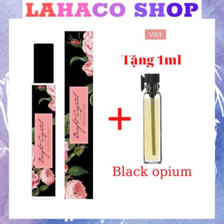 Tinh dầu nước hoa nữ thơm lâu mini chính hãng giá rẻ Bright Crystal Dầu thơm Pháp Lahaco shop