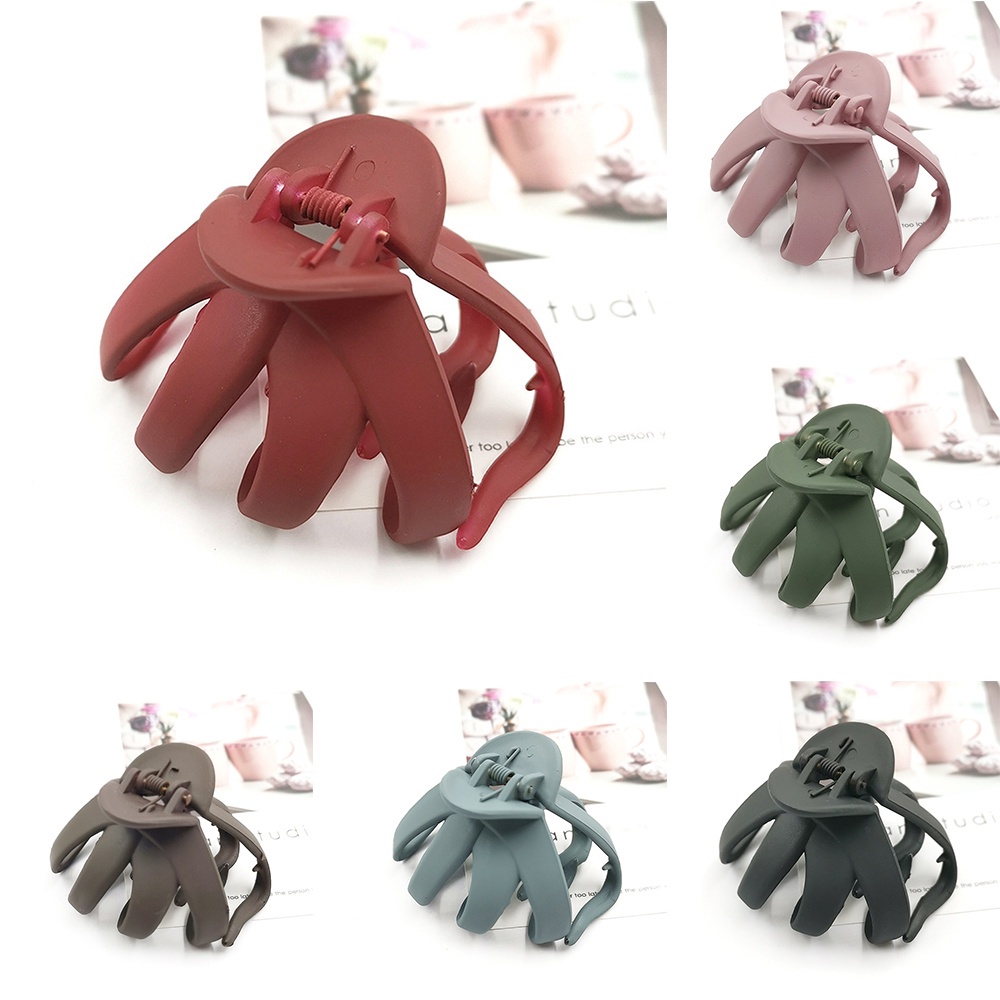 Kẹp tóc càng cua 6 màu thời trang Hàn Quốc cho nữ