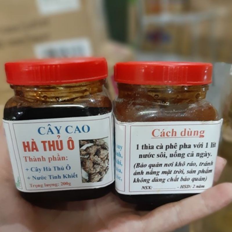Cao Hà Thủ Ô Hộp 200gr