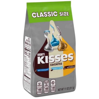 [ Date 10/2019 ] Socola Kisses 3 vị Milk Almonds Cookie