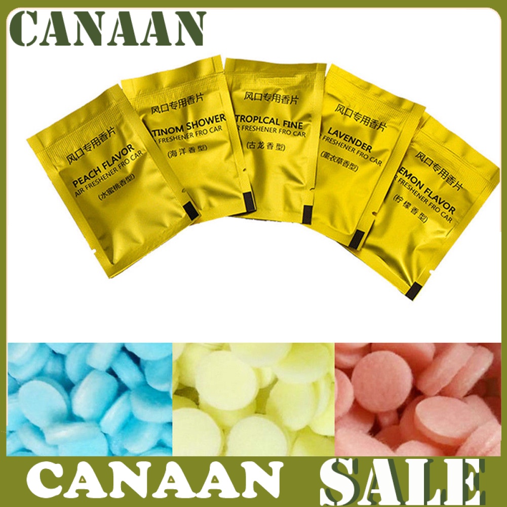Set 10 Kẹp Khuếch Tán Nước Hoa Gắn Điều Hòa Xe Hơi Tiện Dụng