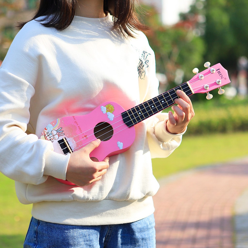 Đàn Ukulele Soprano 21 "Phong Cách Hawaii Cổ Điển Cho Người Mới Bắt Đầu