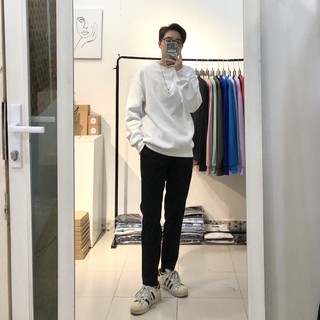 ÁO SWEATER TRƠN UNISEX