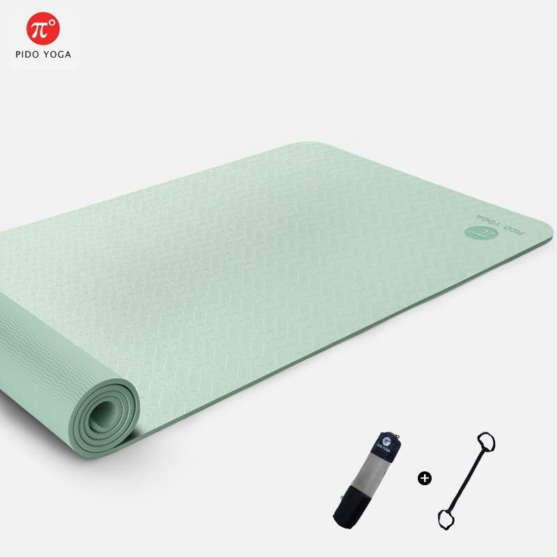 Thảm tập Yoga 1 lớp PIDO 6mm Cao Cấp - Tặng kèm túi đựng