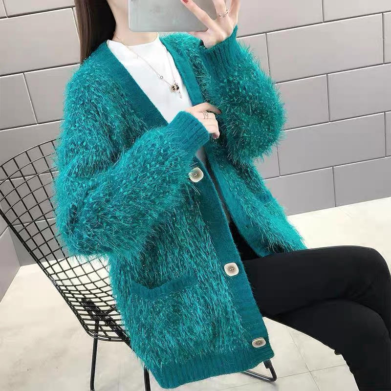 Áo Khoác Cardigan Dáng Rộng Thời Trang Mùa Thu Cho Nữ | BigBuy360 - bigbuy360.vn