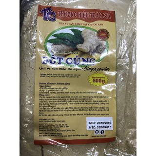  500g bột gừng ( = 1 gói )