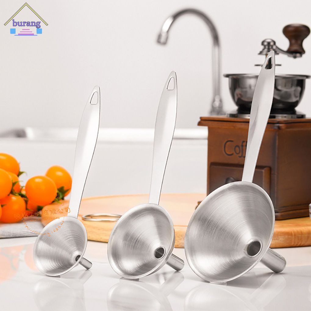 Set 3 Phễu Inox Tiện Dụng Cho Nhà Bếp