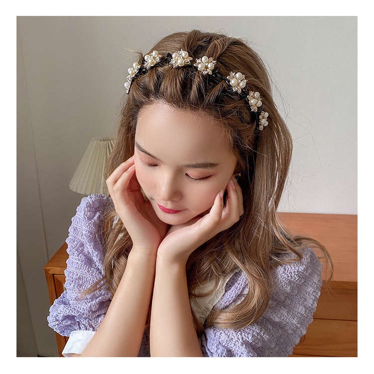 Băng Đô Cài Tóc Chống Trượt Hình Bướm Dễ Thương