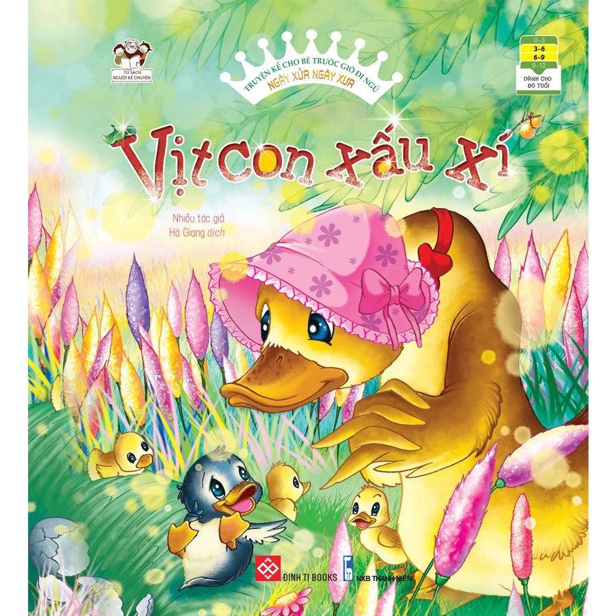 Sách - Truyện kể cho bé trước giờ đi ngủ - Ngày xửa ngày xưa - Vịt con xấu xí