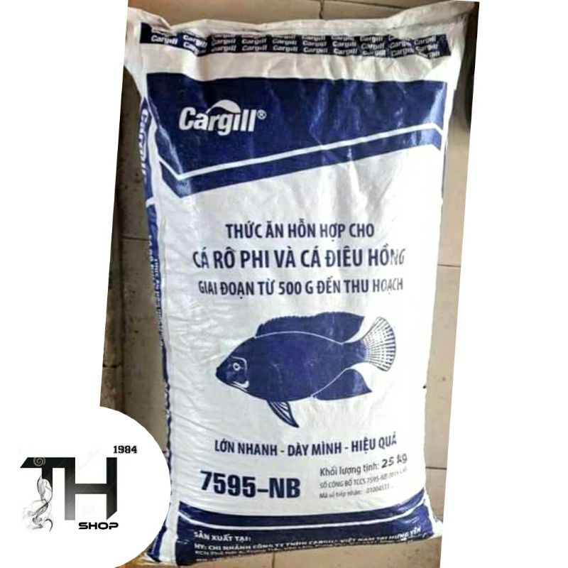 Túi 2kg Cám Cargill 7595- NB, cám Tanh độ đạm 20% cực thích hợp trong câu dịch vụ