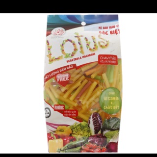 Nui rau củ dài Lotus gói 200g