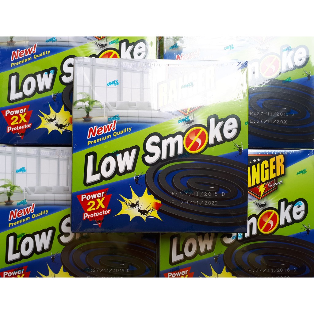 Nhang muỗi Thái Ranger Low Smoke (ít khói)