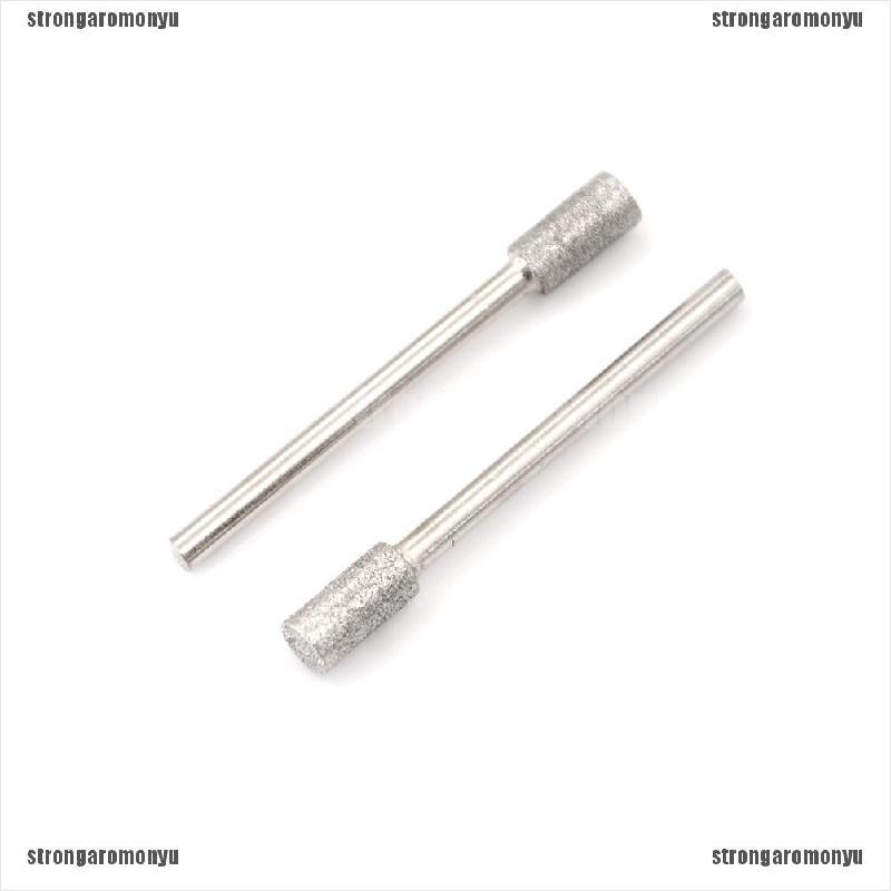 Bộ 5 Mũi Khoan Xoay Đánh Bóng Mắt Kính Hình Trụ Bằng Đá Ngọc Bích