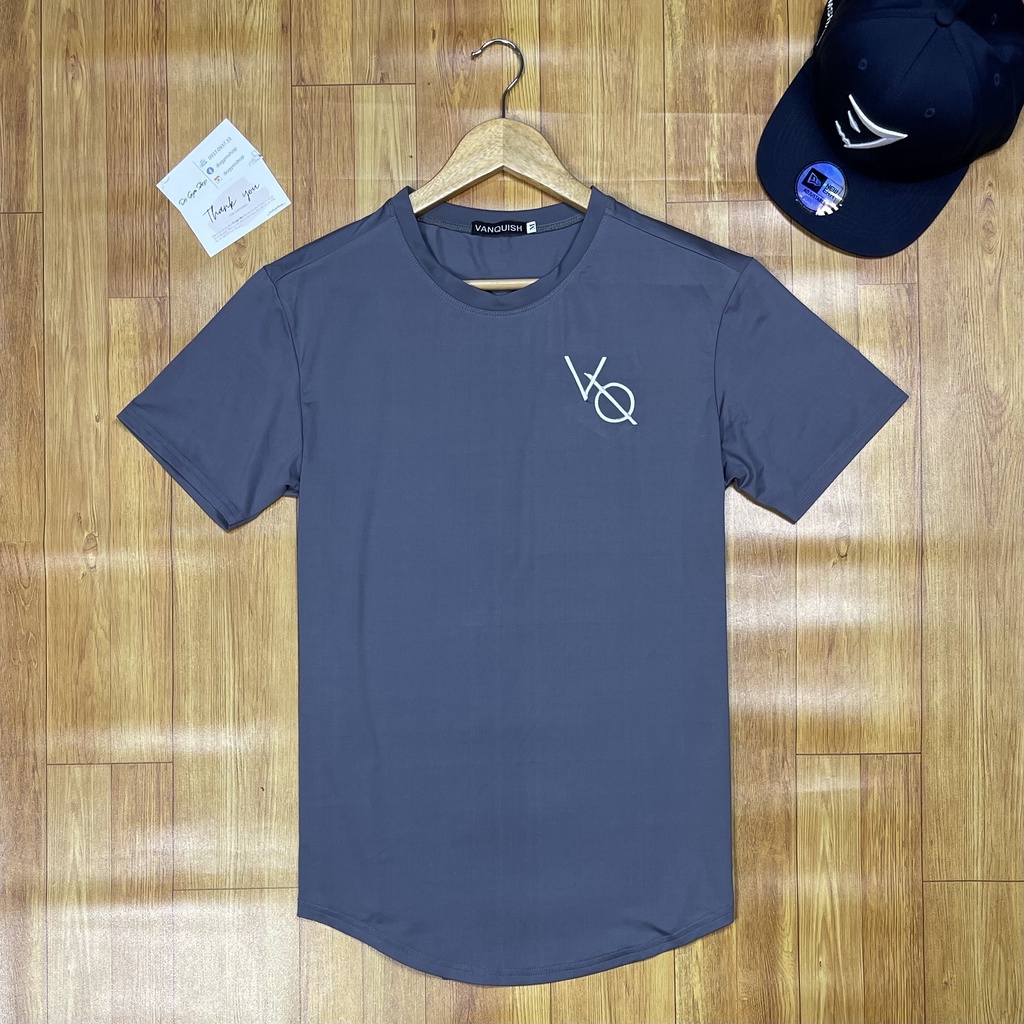 Áo thun tập gym nam DO GYM SHOP form ôm body, logo thêu, thun lạnh co giãn 4 chiều siêu thoáng mát