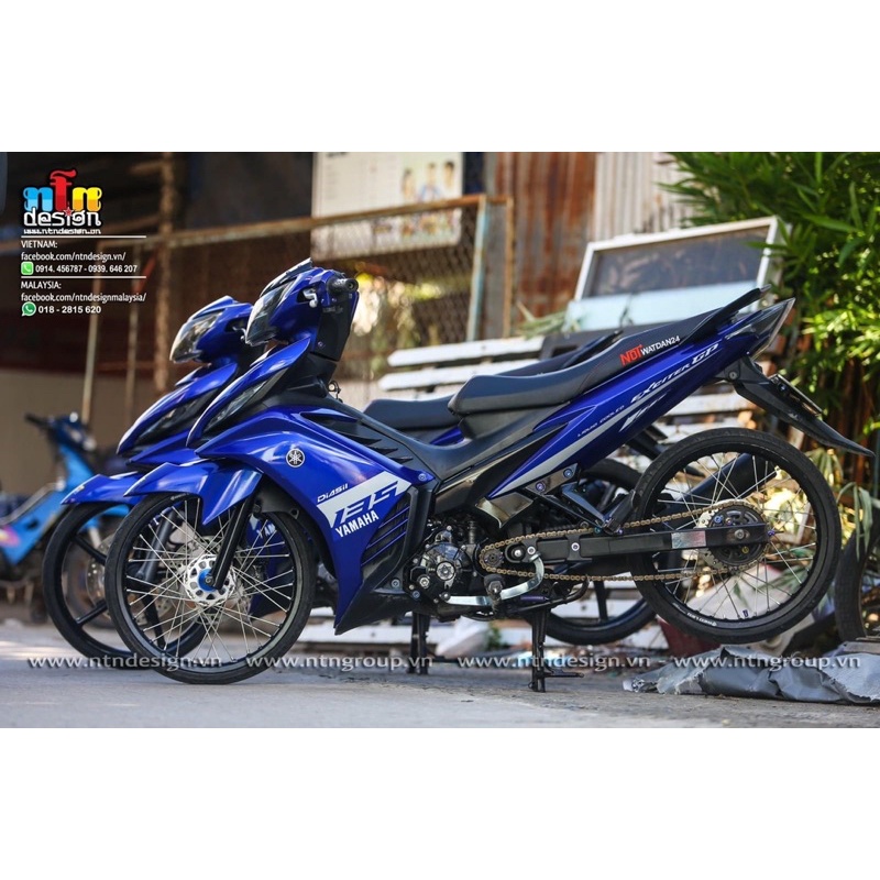 Dàn áo Exciter 135 xanh Gp đời 2012-2014