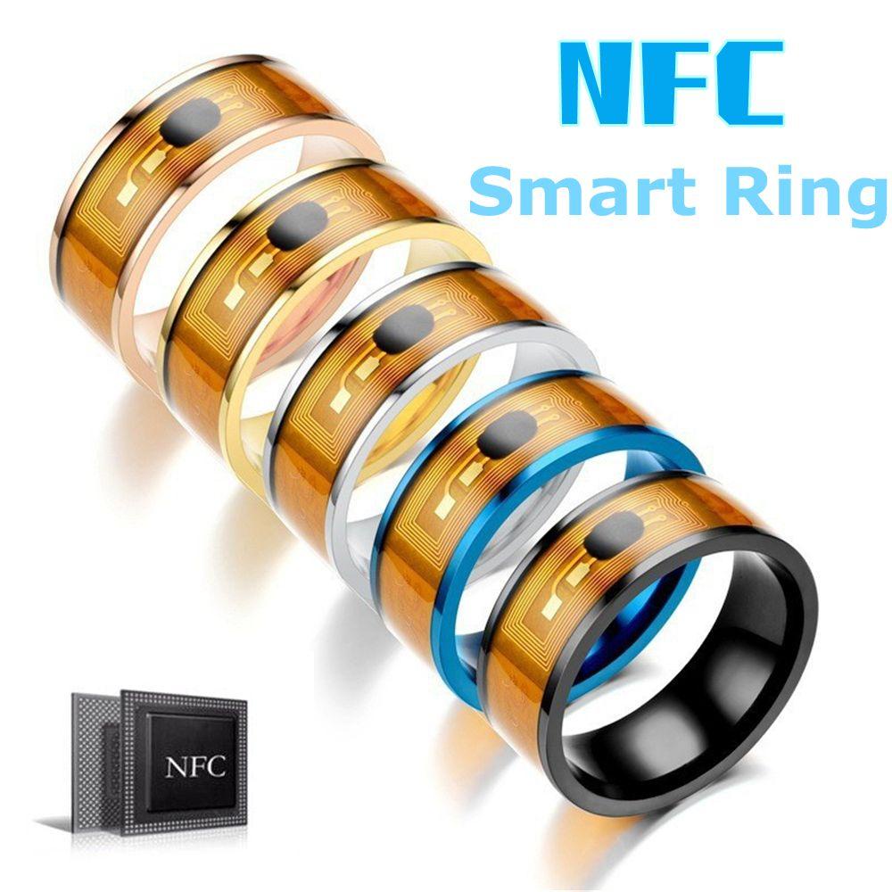 ORIENTLII Nhẫn Thông Minh NFC Họa Tiết Rồng Chống Thấm Nước Đa Chức Năng