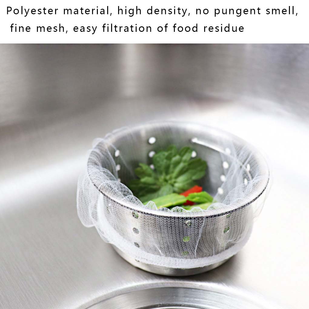 Set 100 Túi Lưới Lọc Rác Sử Dụng Một Lần Cho Bồn Rửa Nhà Bếp