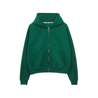 Áo zipped hoodie degrey green - zhd green