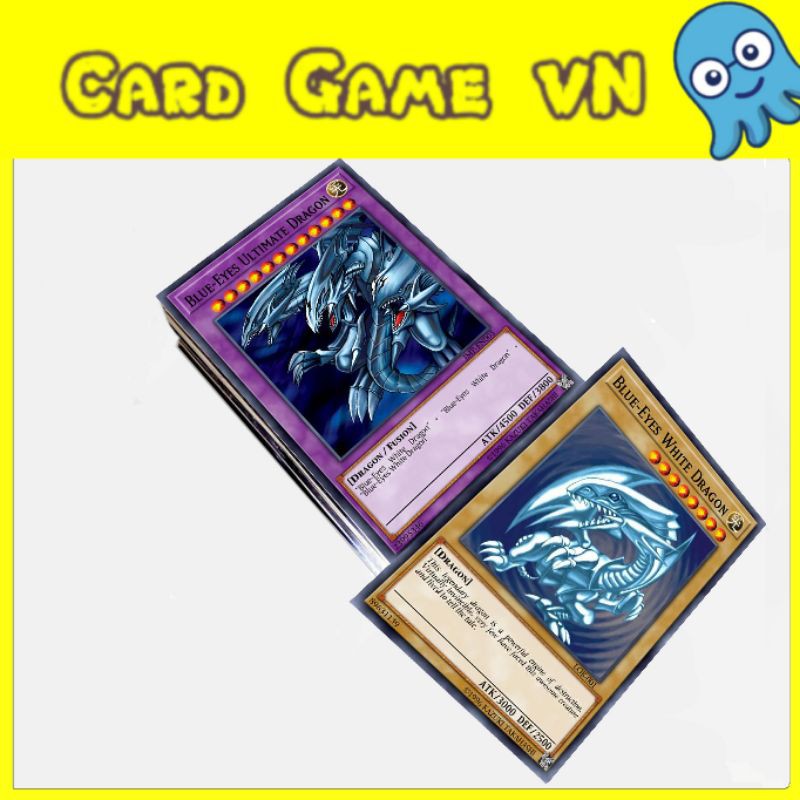 [BÀI IN] Bài YuGiOh - Bộ 45 lá bài - Kaiba Deck trong Legendary Deck 2 - Card Game VN